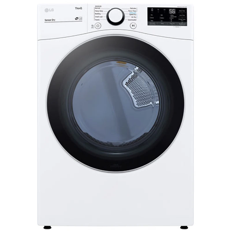 Sécheuse électrique de 7,4 pi³ de LG (DLE3600W) - Blanc