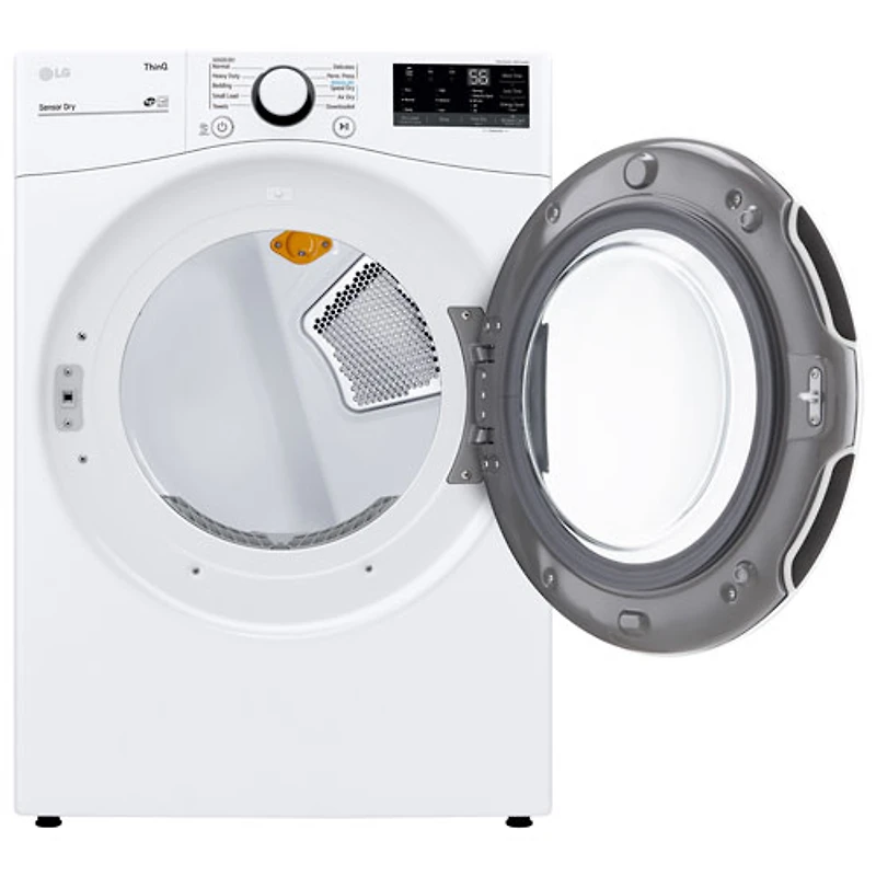 Sécheuse électrique de 7,4 pi³ de LG (DLE3600W) - Blanc