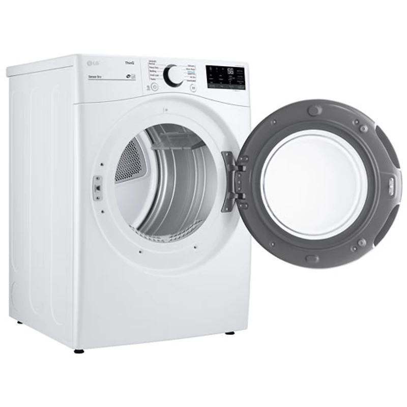 Sécheuse électrique de 7,4 pi³ de LG (DLE3600W) - Blanc