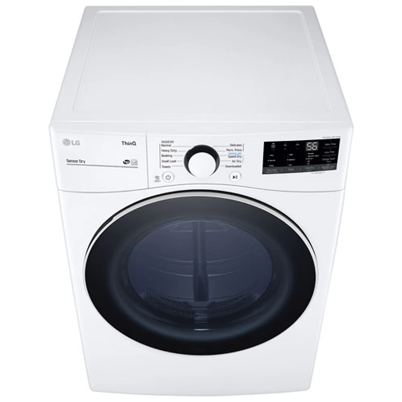 Sécheuse électrique de 7,4 pi³ de LG (DLE3600W) - Blanc