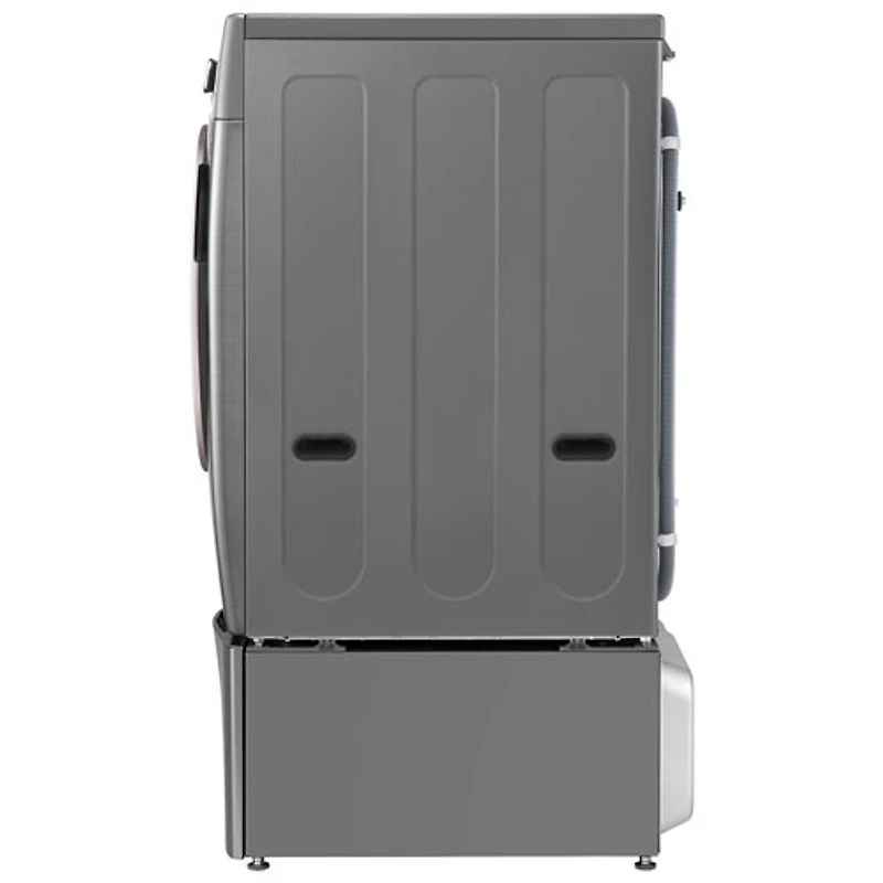 Laveuse à vapeur à chargement frontal de 5,2 pi³ de LG (WM3850HVA) - Acier graphite