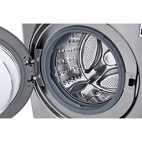 Laveuse à vapeur à chargement frontal de 5,2 pi³ de LG (WM3850HVA) - Acier graphite