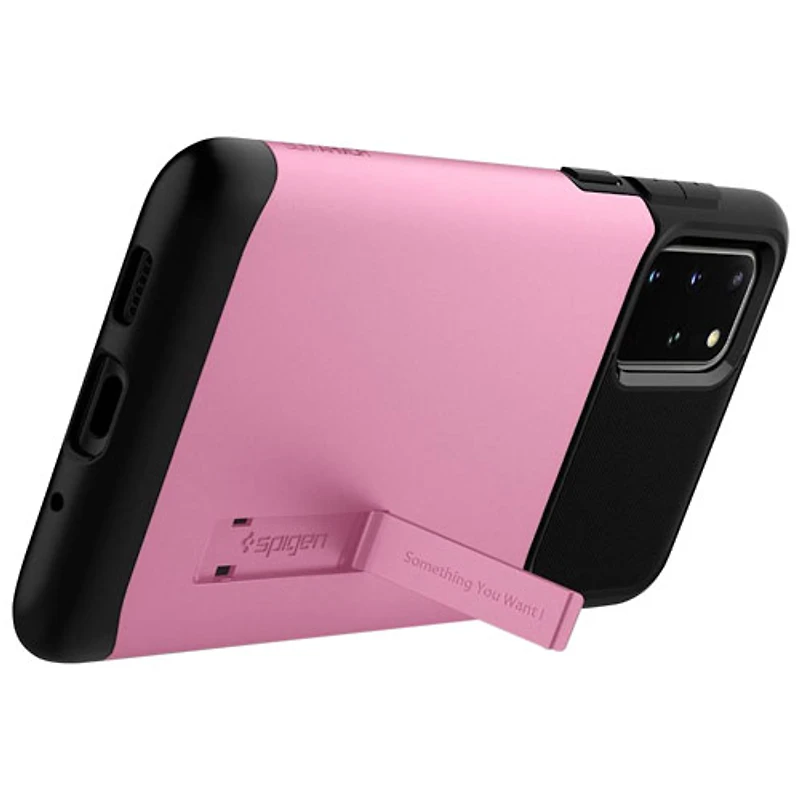 Spigen Slim Armor Fitted Hard Shell Case for Samsung Galaxy S20+ (Plus) - Rusty Pink