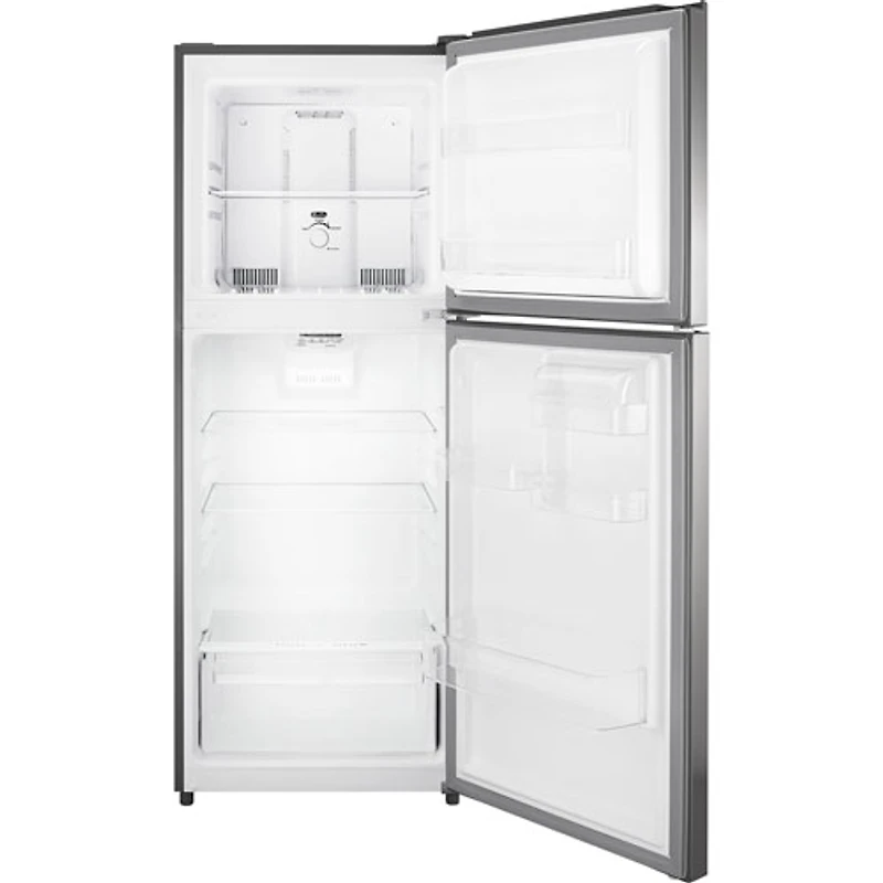 Insignia 24" 10.1 Cu. Ft. Top Freezer Refrigerator w/ Reversible Door (NS-RTM10SS2-C) - Stainless Steel