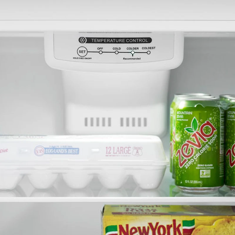 Insignia 24" 10.1 Cu. Ft. Top Freezer Refrigerator w/ Reversible Door (NS-RTM10WH2-C) - White