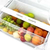 Insignia 24" 10.1 Cu. Ft. Top Freezer Refrigerator w/ Reversible Door (NS-RTM10WH2-C) - White