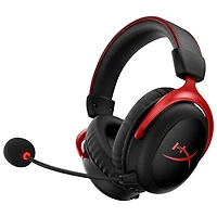 Casque de jeu sans fil Cloud II de HyperX - Noir/Rouge