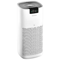 Purificateur d'air avec filtre HEPA pour pièce de taille moyenne d'Insignia - Blanc
