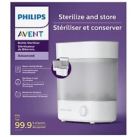 Stérilisateur électrique à vapeur Avent Advanced de Philips (SCF291/00) - Blanc