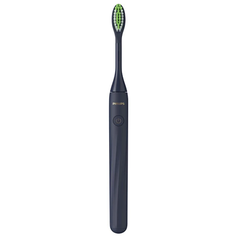 Brosse à dents à piles Philips One de Sonicare (HY1100/04) - Bleu minuit