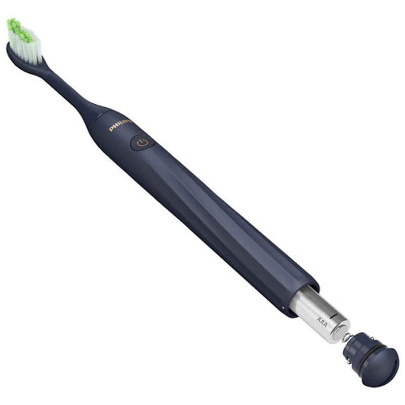 Brosse à dents à piles Philips One de Sonicare (HY1100/04) - Bleu minuit