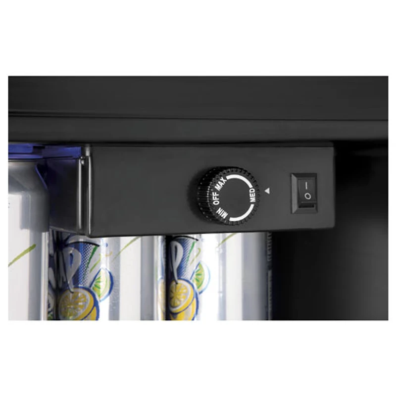 Haier 20.5 Cu. Ft. 150-Can Freestanding Beverage Centre (HEBF100BXS) - Stainless Steel