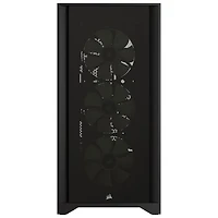 Corsair iCUE 4000X RGB Mid-Tower ATX Computer Case - Black