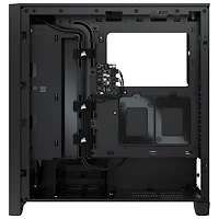 Corsair iCUE 4000X RGB Mid-Tower ATX Computer Case - Black