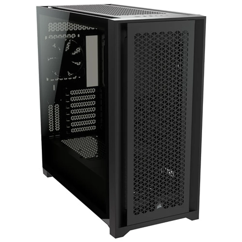 Tour d'ordinateur mi-haute ATX 5000D Airflow de Corsair - Noir