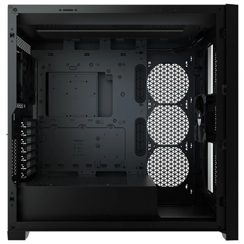 Tour d'ordinateur mi-haute ATX 5000D Airflow de Corsair - Noir