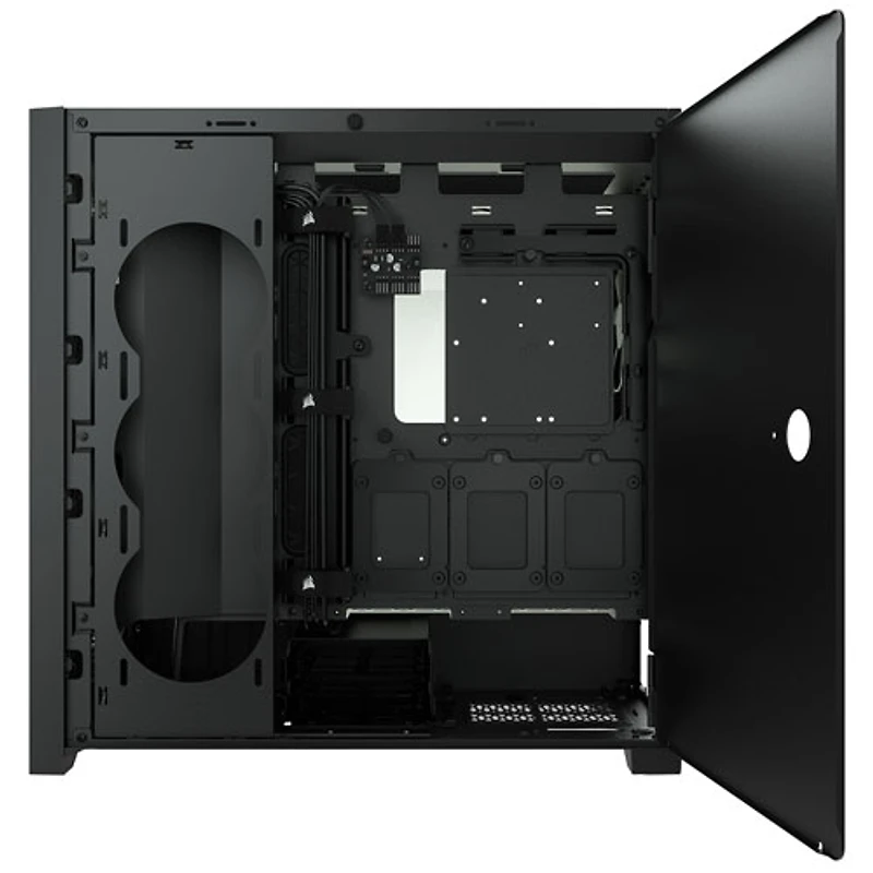 Tour d'ordinateur mi-haute ATX 5000D Airflow de Corsair - Noir