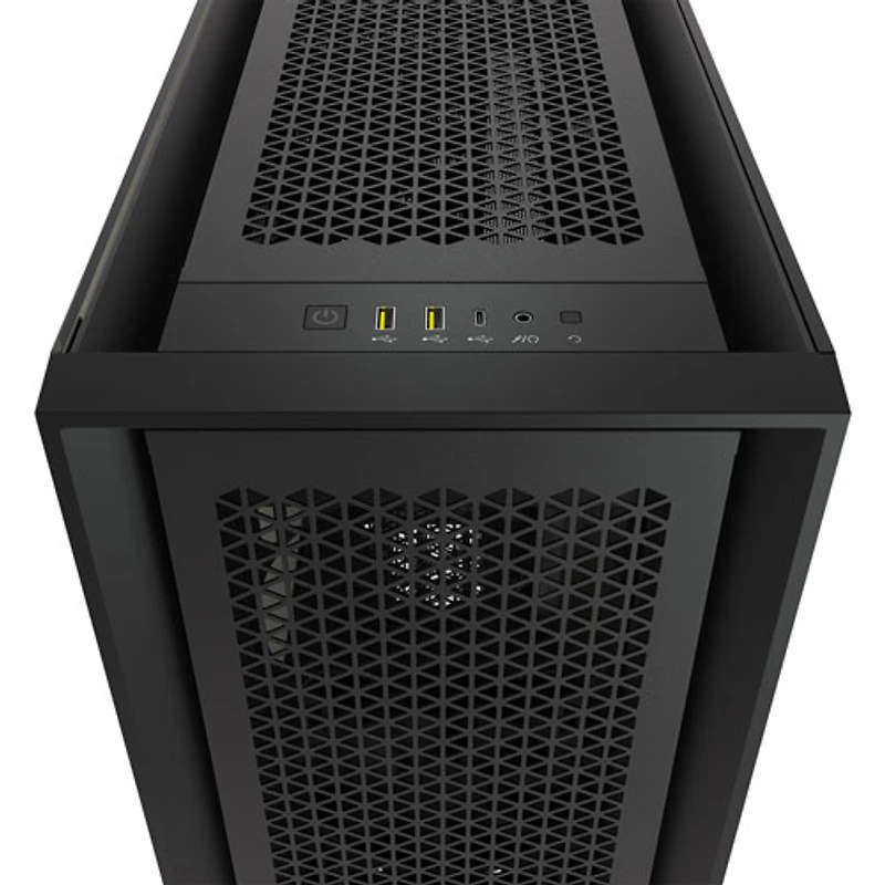 Tour d'ordinateur mi-haute ATX 5000D Airflow de Corsair - Noir
