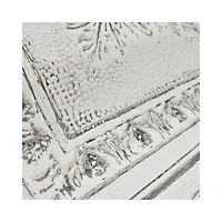 Papier peint autocollant Reclaimed Tin de NuWallpaper - Gris