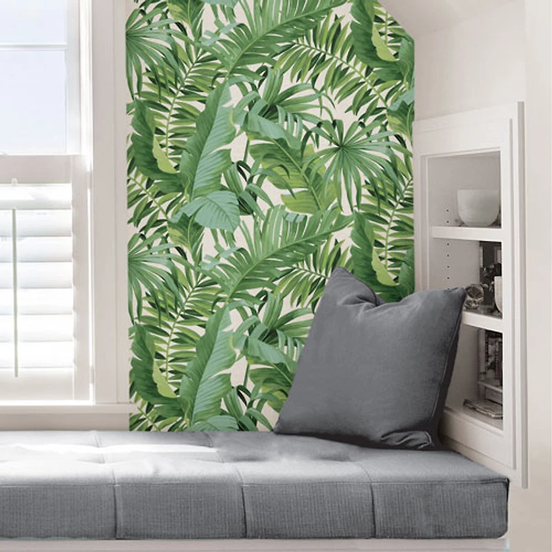 Papier peint autocollant Maui de NuWallpaper - Vert