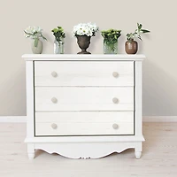 Papier peint autocollant à panneaux récupérés de NuWallpaper - Blanc