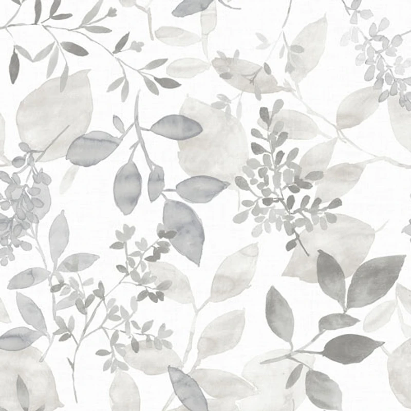 Papier peint autocollant Breezy de NuWallpaper - Gris