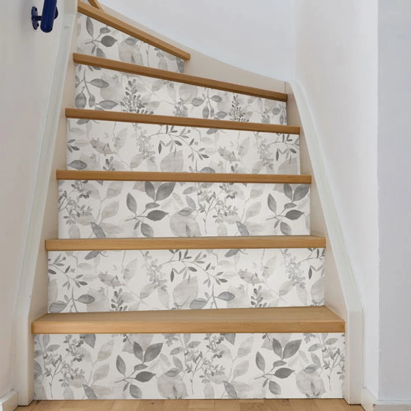 Papier peint autocollant Breezy de NuWallpaper - Gris