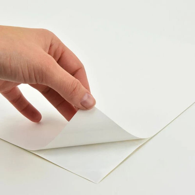 Tuiles de dosseret autocollantes Hexagon Marble d'InHome - Blanc