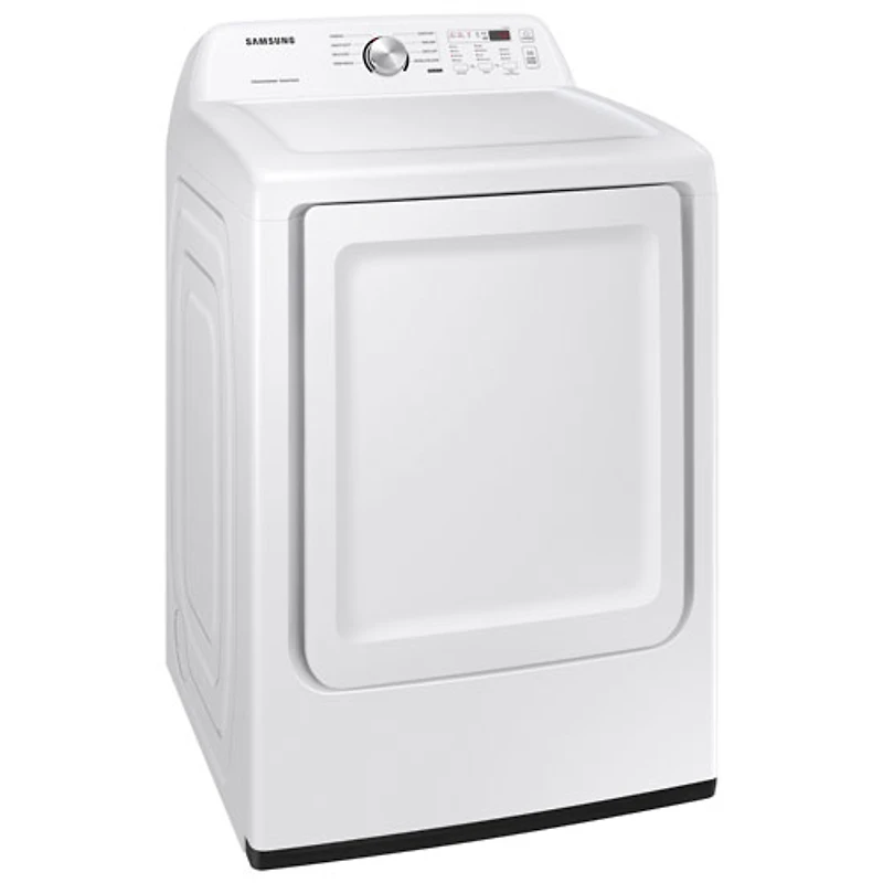 Sécheuse électrique de 7,2 pi³ de Samsung (DVE45T3200W) - Blanc