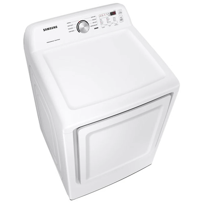 Sécheuse électrique de 7,2 pi³ de Samsung (DVE45T3200W) - Blanc