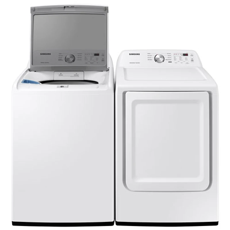 Sécheuse électrique de 7,2 pi³ de Samsung (DVE45T3200W) - Blanc