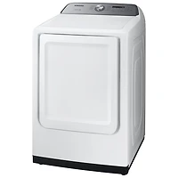 Sécheuse électrique de 7,4 pi³ de Samsung (DVE50T5205W) - Blanc
