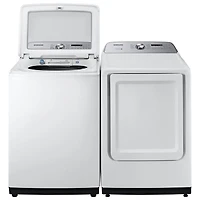 Sécheuse électrique de 7,4 pi³ de Samsung (DVE50T5205W) - Blanc