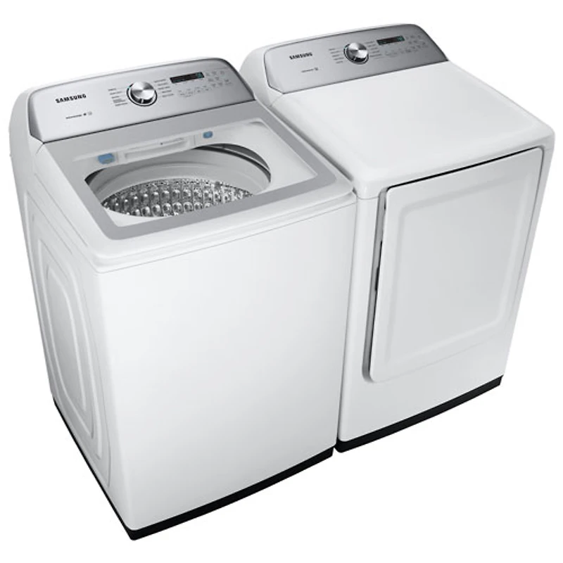 Sécheuse électrique de 7,4 pi³ de Samsung (DVE50T5205W) - Blanc