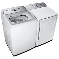 Sécheuse électrique de 7,4 pi³ de Samsung (DVE50T5205W) - Blanc