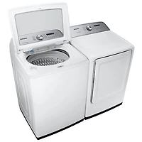 Sécheuse électrique de 7,4 pi³ de Samsung (DVE50T5205W) - Blanc