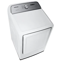 Sécheuse électrique de 7,4 pi³ de Samsung (DVE50T5205W) - Blanc