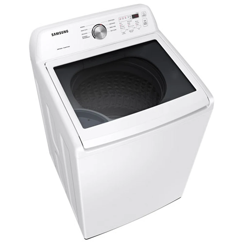 Laveuse haute efficacité à chargement par le haut de 5,2 pi³ de Samsung (WA45T3200AW) - Blanc