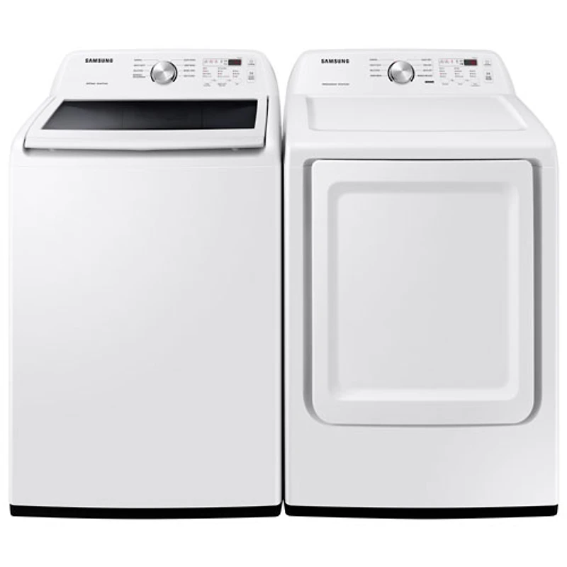 Laveuse à chargement par le haut de 5 pi³ de Samsung (WA44A3205AW) - Blanc