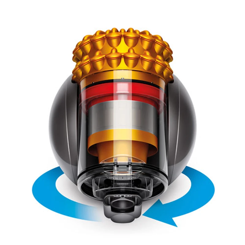 Dyson Big Ball Turbinehead Canister Vacuum - Yellow/Iron