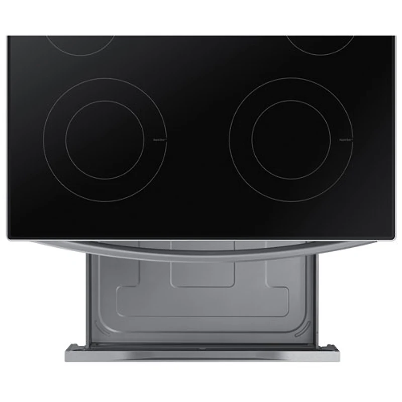 Samsung 30" 6.3 Cu. Ft. Freestanding Electric Range (NE63A6111SS) - Stainless Steel