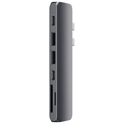 Satechi 7-Port USB-C Hub with 4K HDMI for MacBook Pro/Air (ST-CMBPM) - Space Grey