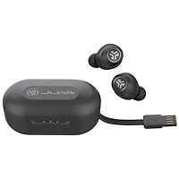 Écouteurs boutons 100 % sans fil à suppression active du bruit JBuds Air de JLab - Noir