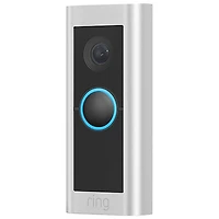 Ring Wi-Fi Video Wired Doorbell Pro - Satin Nickel