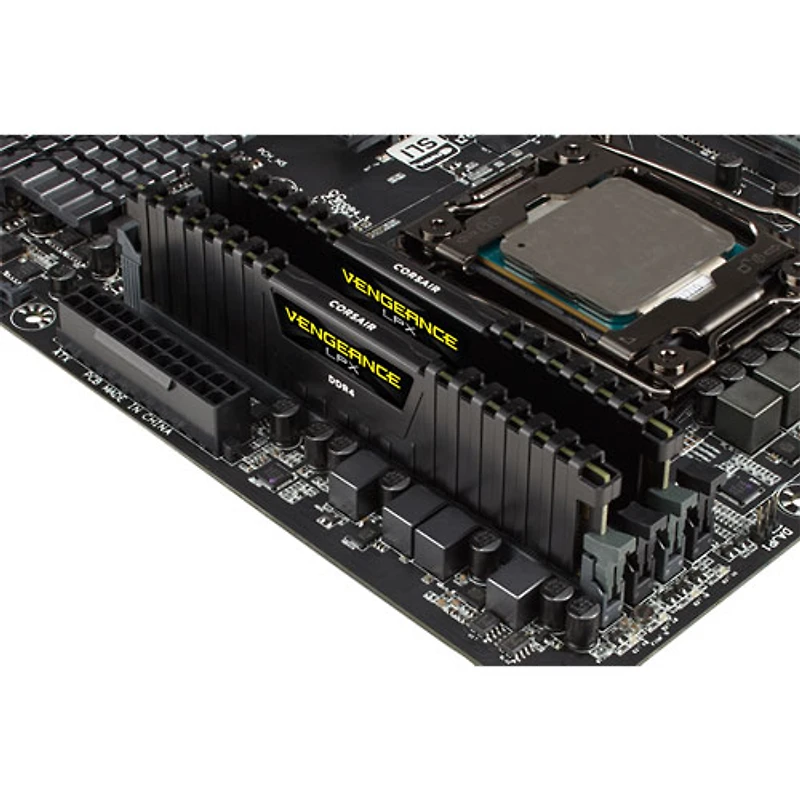 Mémoire DDR4 32 Go (2 x 16 Go) 3200 MHz Vengeance LPX de Corsair pour PC (CMK32GX4M2E3200C16)