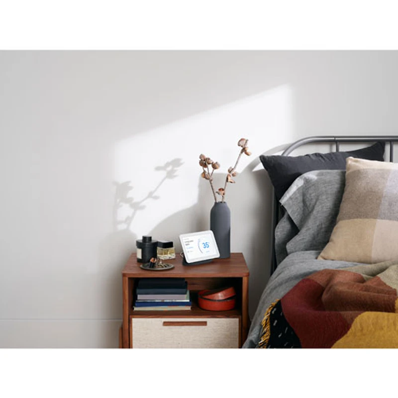 cran intelligent Nest Hub de Google (2e gén.) avec Assistant Google