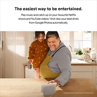 cran intelligent Nest Hub de Google (2e gén.) avec Assistant Google