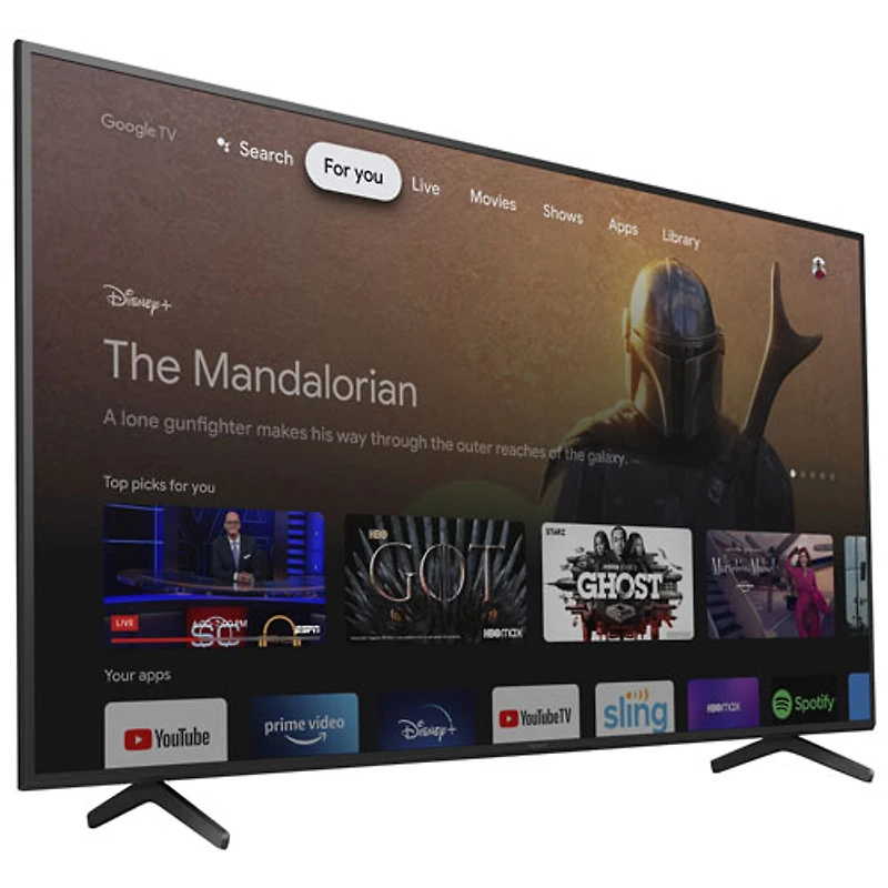 Sony X80J 55" 4K UHD HDR LED Smart Google TV (KD55X80J) - 2021