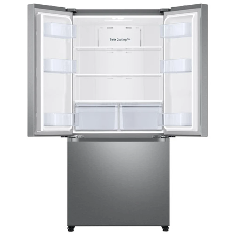 Samsung 33" 17.5 Cu. Ft. Counter-Depth French Door Refrigerator with Ice Dispenser (RF18A5101SR) - SS