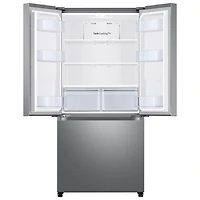 Samsung 33" 17.5 Cu. Ft. Counter-Depth French Door Refrigerator with Ice Dispenser (RF18A5101SR) - SS